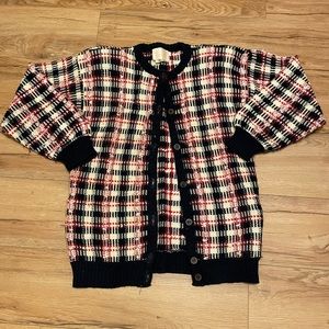 Country Sophisticates Pendleton Cardigan